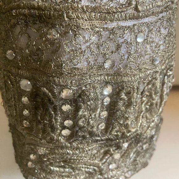 Antique 1920s Flapper Girl Evening Cloche Hat - Picture 12 of 16